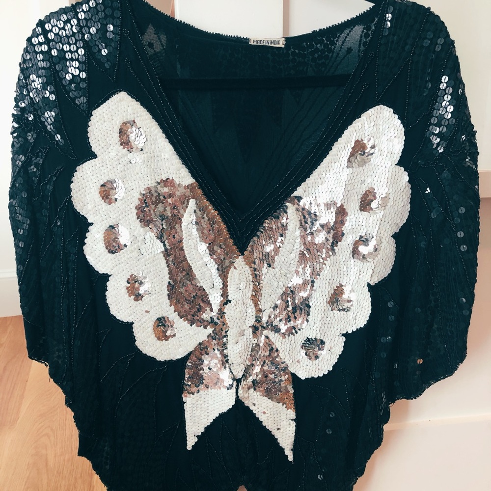 Vintage Butterfly Top